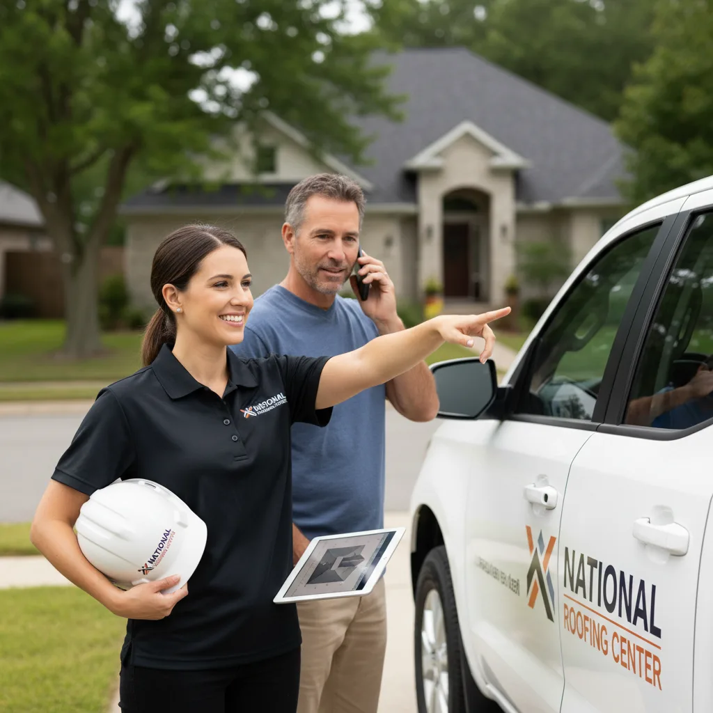National Roofing Center customer support in Oologah